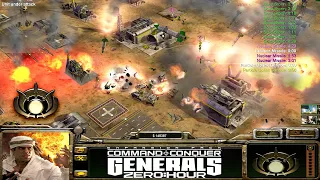 GLA Demolition | 4vs4 Hard Random Generals | Generals Zero Hour