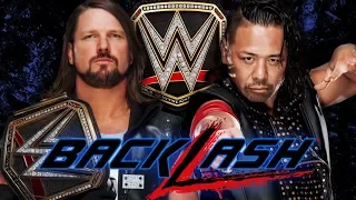 WWE2K18 Backlash 2018: Aj Styles vs Shinsuke Nakamura (WWE Championship)