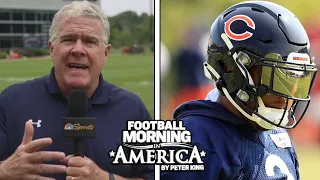 D.J. Moore turning heads in Bears training camp | Peter King Training Camp Tour 2023 | NFL on NBC