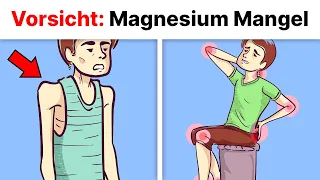 3 Anzeichen von akutem Magnesium Mangel...