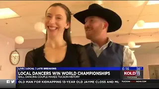 Tucson Couple wins Country Dance World Championships 2019, Lucas and Stacey Aldrich teach locally