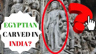 Ancient Egyptian carved in Hoysaleswara Temple, India - Were Civilizations Connected?