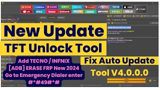 Tft unlock tool latest version April 2024 new update | Auto Update Fix 2024 Tool V4.0.0.0
