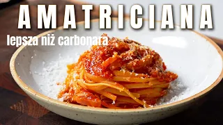 Makaron lepszy niż Carbonara! - Pasta all'Amatriciana