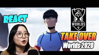 Russian Korean REACTS: "Take Over" (ft. Jeremy McKinnon, MAX, Henry) | Worlds 2020