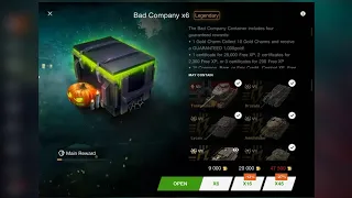 Opening 16 Bad Company containers Wotb ..... Is it that BAD ???