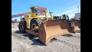 Caterpillar 992D 1993 Tiger 690D Wheel Dozer (Lot 102)