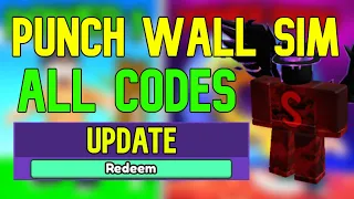 ALL Punch Wall Simulator CODES | Roblox Punch Wall Simulator Codes (April 2023)