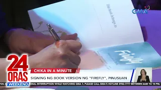 Signing ng book version ng "Firefly" | Marian Rivera nag-ala-Marimar sa Make up... | 24 Oras Weekend