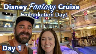 Embarkation Day! 7-Night Disney Fantasy Western Caribbean Cruise Vlog 1 | Disney Cruise Line 2022