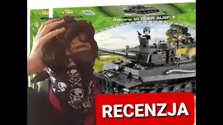 NIEMIECKI KOTEK POWRÓCIŁ, PzKpfw VI Tiger Ausf. E COBI 2538 TYGRYS (RECENZJA)