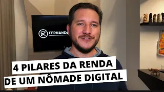 Os 4 pilares da renda para um Nômade Digital