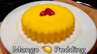 Mango Pudding || No Gelatin, No Agar-Agar || Quick & Easy Mango Dessert || Summer Special