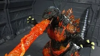 SH MonsterArts Burning Godzilla Review