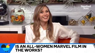 Elizabeth Olsen interview at Buzzfeed