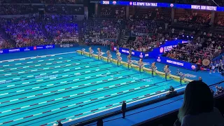 Simone Manuel Misses Final | Women’s 100 Free Semi Heat 1 | 2021 US Olympic Team Trials