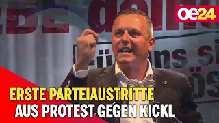 FPÖ: Erste Parteiaustritte aus Protest gegen Herbert Kickl