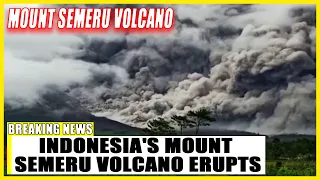 Thousands flee as Indonesia's Mount Semeru volcano erupts