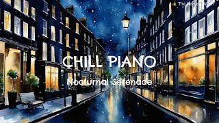 "Nocturnal Serenade 🎹 Piano Melodies to Guide You into Tranquil Dreams 🌹”