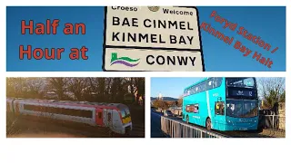 Half an Hour at (334) - closed Foryd Railway Station / Kinmel Bay Halt 27.02.2021 - Rhyl - TFW