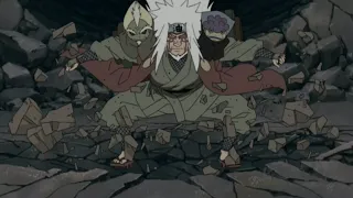 Jiraya luta contra todos os Pain's usando Modo Sennin - Jiraya vs Pain | Naruto Shippuden