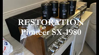 Josef Hi-Fi 14 RESTORATION 40 Year Old PIONEER SX-1980 Ready For Another 40+ YEARS