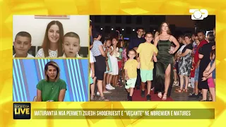 Në mbrëmje të maturës e shoqëruar nga vëllezërit,kush është maturantja-Shqipëria Live 11 Korrik 2022