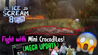 Fight with Rod's CROCODILE ARMY coming in ICE SCREAM 8🍧 MEGA Update 😰  | Keplerians