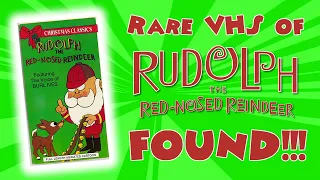 I Found the Rarest Rudolph the Red-Nosed Reindeer VHS!!!