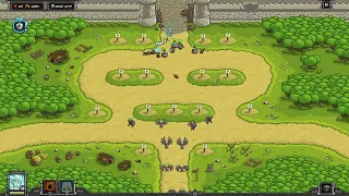 Kingdom Rush The Citadel (FIRST BOSS LEVEL NO TOWERS no lives lost)