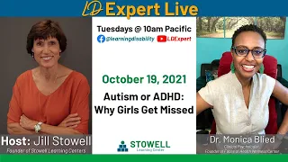 Autism or ADHD: Why Girls Get Missed - Dr. Monica Blied