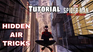 How to do hidden air tricks(Spider verse dive) Marvel's Spider-Man: Miles Morales