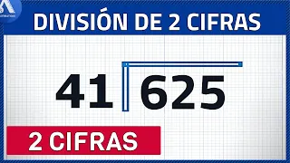 DIVISIÓN CON 2 CIFRAS - División de dos cifras (Super fácil)