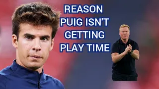 Why Puig is not getting play time| Ronald Koeman explain