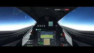 Full Darkstar Mission | MSFS 2020 | No Commentary | Cockpit Cam