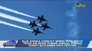 Blue Angels holds Wings Over South Texas show during annual Corpus Christi Buccaneer Days Festival