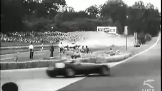 F1 1959   Avus GP   Hans Hermann accident   BRM P25