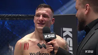 Jak tworzyć to historię, jak robić to furorę - Sebastian Przybysz | Wywiad w klatce KSW 64