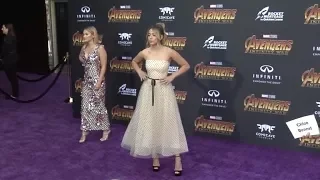 Chloe Bennet at the Avengers Infinity War Premiere in Los Angeles
