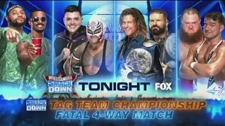 Mysterio & Dominik vs Street Profits vs Ziggler & Roode vs Otis & Gable - Smackdown 09/04/21Español