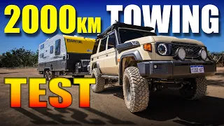 2024 LANDCRUISER 2.8l Auto TOWING with 35 inch tyres