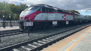 Caltrain #240 to Tamien at Mountain View Station in Mountain View Ca feat Eric Fung sprinting