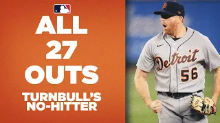 ALL 27 OUTS! Tigers' Spencer Turnbull's goes all 9 with no hits vs. Mariners!