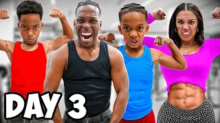 LAST PERSON TO STOP WORKING OUT CHALLENGE WINS **BAD IDEA**