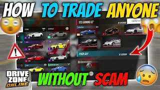 HOW TO TRADE PERFECTLY WITHOUT ANY SCAM IN DRIVE ZONE ONLINE 😱 /Yes gaming