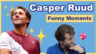 Casper Ruud being Casper Ruud 丨Funny Moments