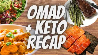 OMAD Keto What We Ate Last Week | What to Eat on the Ketogenic Diet