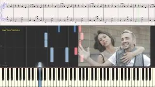 IOWA - Простая песня (Ноты для фортепиано) (piano cover)