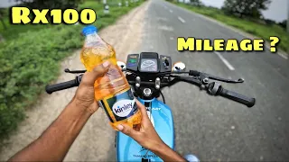 Yamaha Rx100 Mileage Test || 2 Stroke Beast 🔥 || Shocking Results 😱