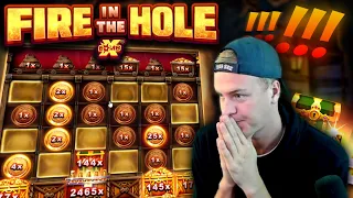 Huge Win on Fire In The Hole Slot!